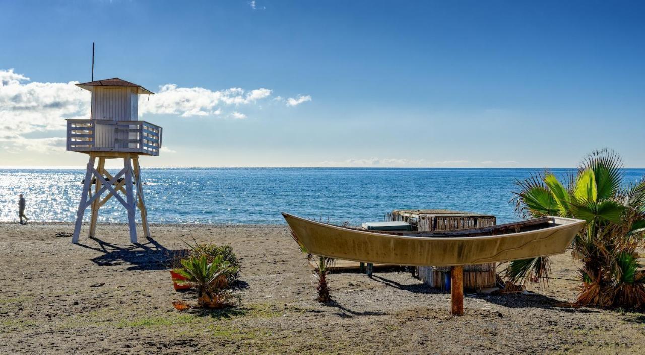 טורה דה בנגאלבון Villa Alboran Beachfront 9Pax מראה חיצוני תמונה